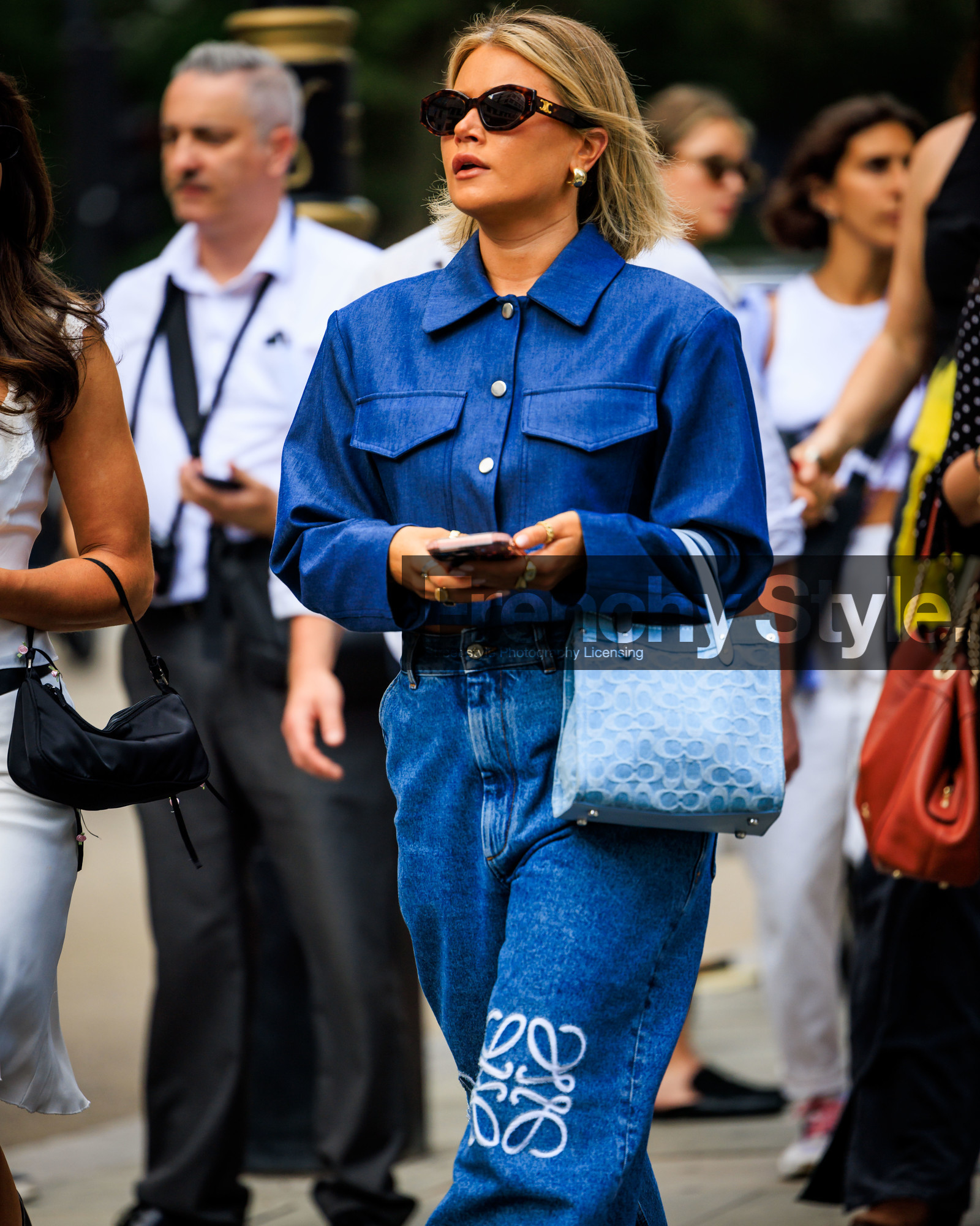 fashion week, frenchystyle, FW, jonathan paciullo, street style, LFW, LONDON, atmosphere details, detail, SPRING SUMMER 2024, SS 24