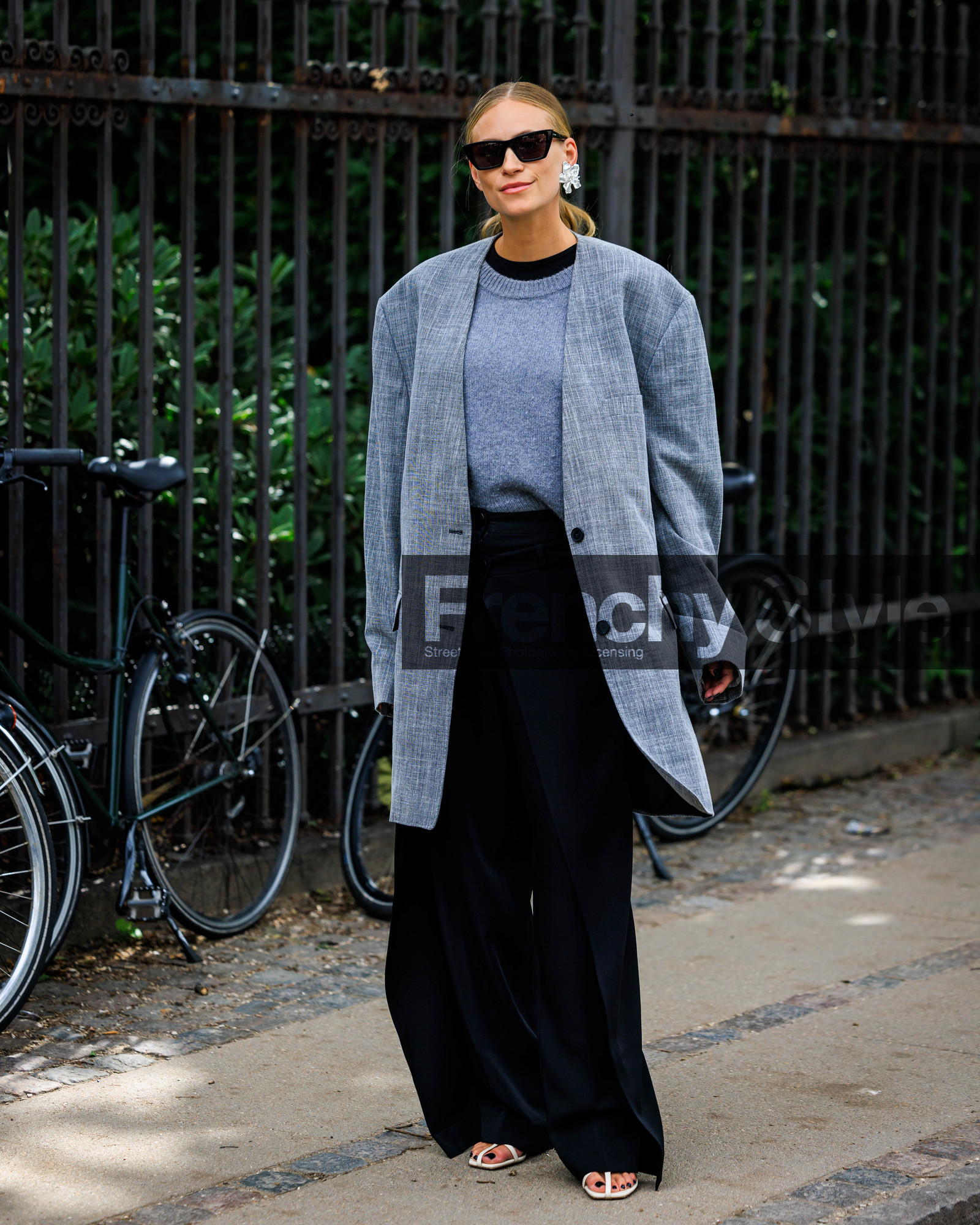fashion week, frenchystyle, FW, jonathan paciullo, street style, COPENHAGEN, CPHFW, SPRING SUMMER 2024, SS 24, vertical, full length