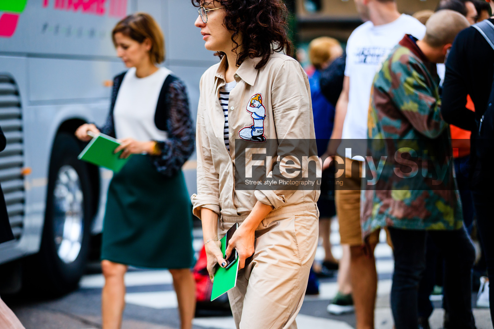 atmosphere details, beige jumpsuit, detail, fashion week, frenchystyle, FW, horizontal, jonathan paciullo, MFW, MILAN, n21, SPRING SUMMER 2017, SS 17, street style, trousers