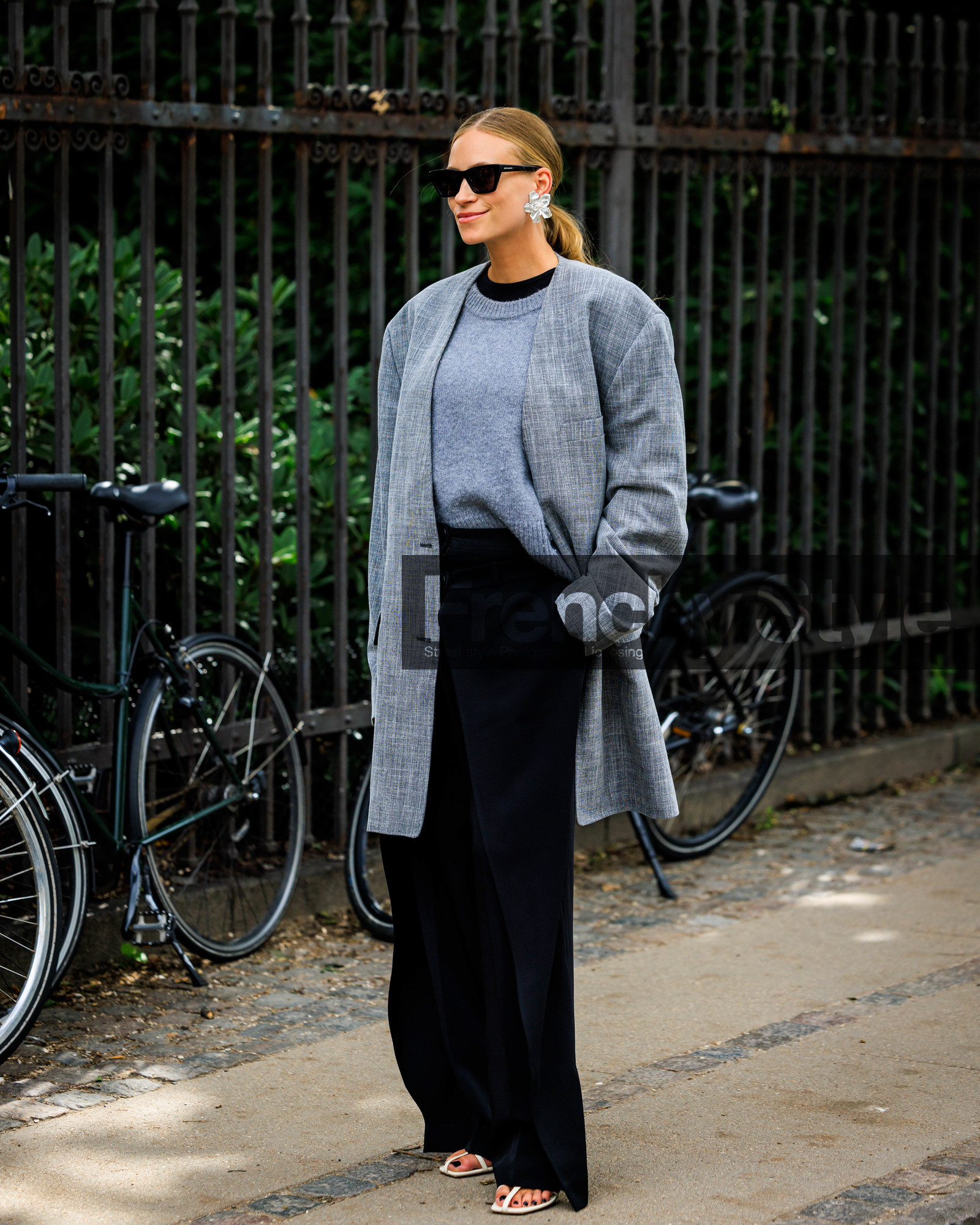 fashion week, frenchystyle, FW, jonathan paciullo, street style, COPENHAGEN, CPHFW, SPRING SUMMER 2024, SS 24, vertical, full length