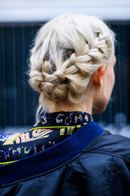 AUTUMN WINTER 2017-2018, AW 17-18, back detail, black jacket, braids, detail, FALL WINTER 2017-2018, fashion week, frenchystyle, FW, FW 17-18, jonathan paciullo, MFW, MILAN, street style, vertical