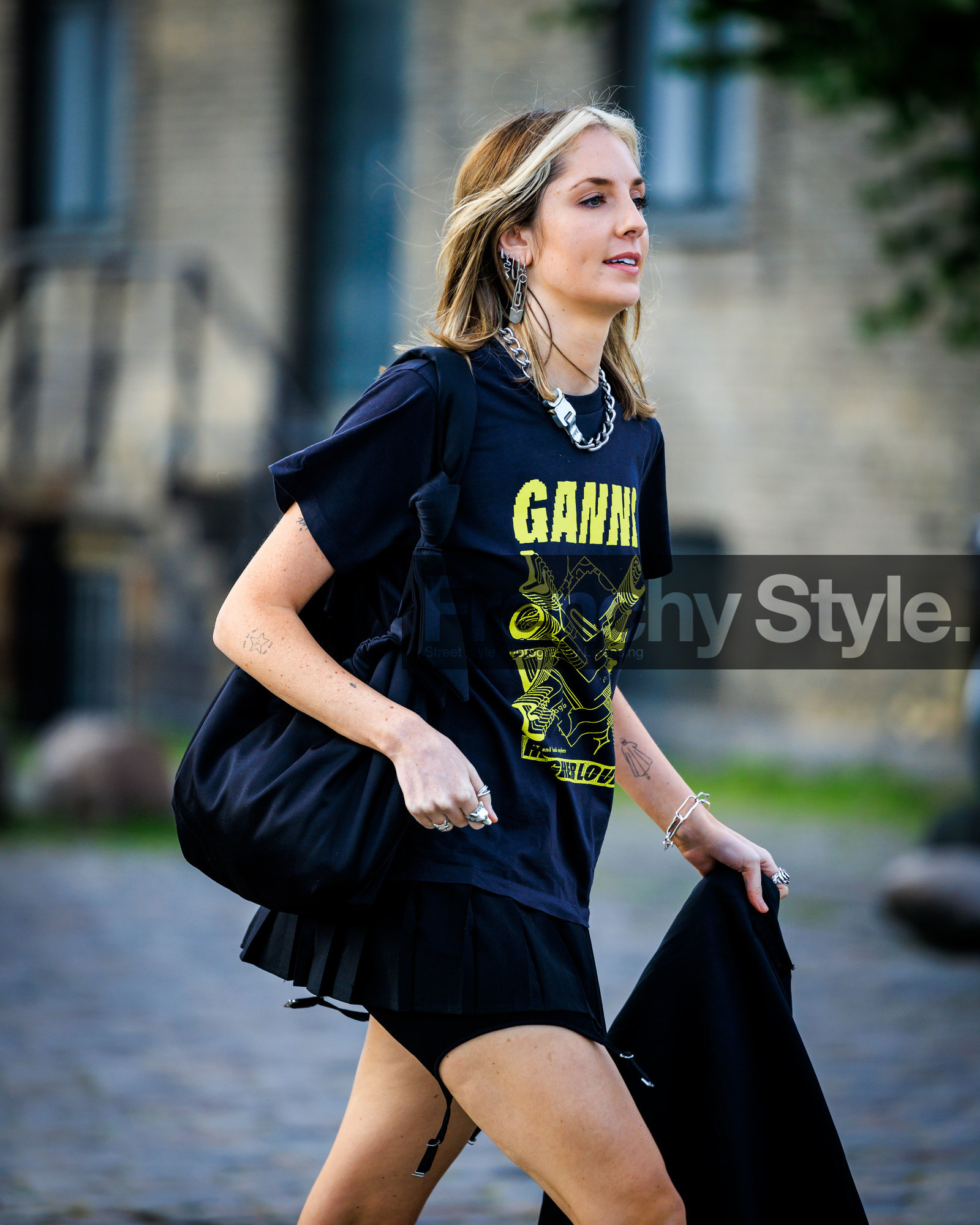 street style, jonathan paciullo, FW, frenchystyle, fashion week, COPENHAGEN, CPHFW, SPRING SUMMER 2024, SS 24, vertical, atmosphere details, detail