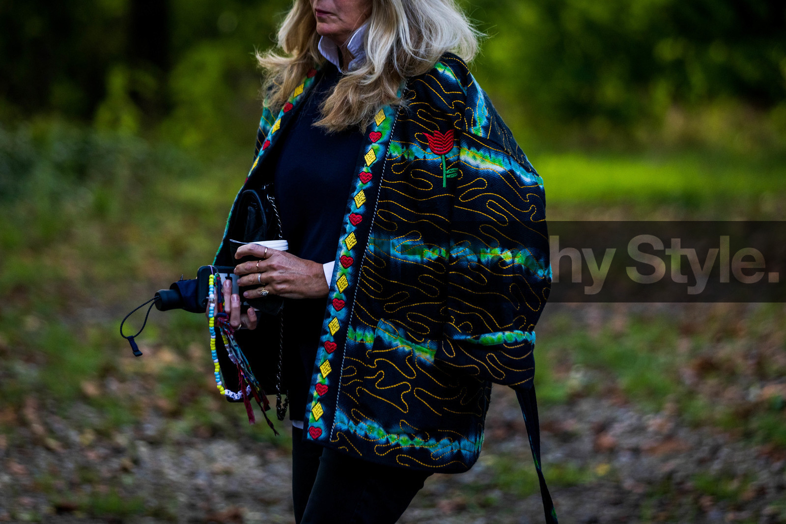 color, embroidered jacket, embroidery, heart, jacket, multicolor, print, printed jacket, rings, street style, jonathan paciullo, FW, frenchystyle, fashion week, PFW, PARIS, SPRING SUMMER 2022, SS 22, horizontal, atmosphere details