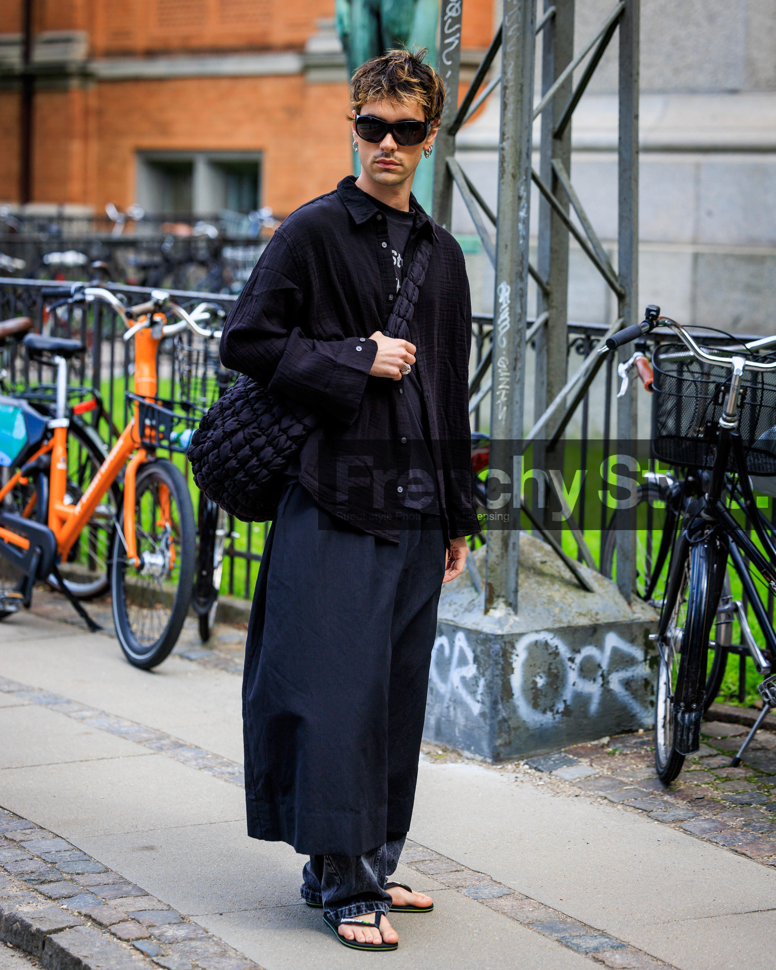 fashion week, frenchystyle, FW, jonathan paciullo, street style, COPENHAGEN, CPHFW, SPRING SUMMER 2024, SS 24, vertical, full length