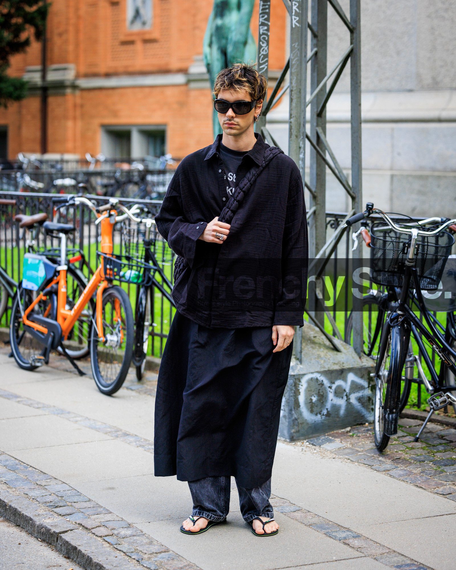 fashion week, frenchystyle, FW, jonathan paciullo, street style, COPENHAGEN, CPHFW, SPRING SUMMER 2024, SS 24, vertical, full length
