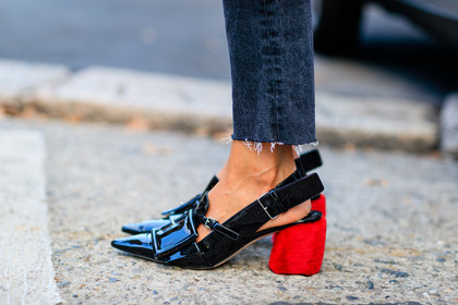 atmosphere details, black shoes, detail, fashion week, frenchystyle, FW, high heels, horizontal, jonathan paciullo, leather shoes, MFW, MILAN, SPRING SUMMER 2017, SS 17, street style, varnished leather shoes