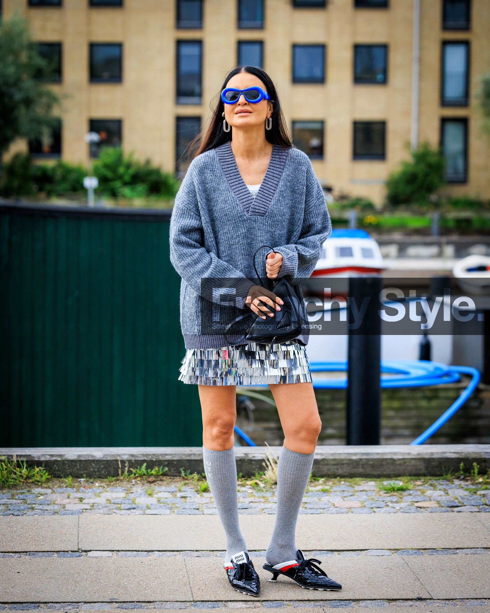 fashion week, frenchystyle, FW, jonathan paciullo, street style, COPENHAGEN, CPHFW, SPRING SUMMER 2024, SS 24, vertical, full length