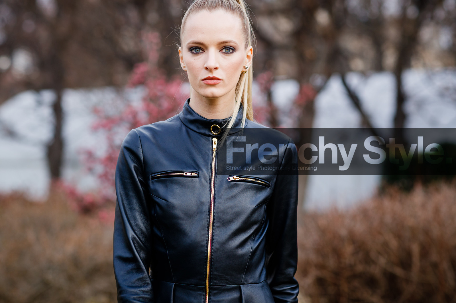 black dress, christian dior, leather dress, fashion week, frenchystyle, FW, jonathan paciullo, street style, PFW, PARIS, SPRING SUMMER 2017, SS 17, HAUTE COUTURE, atmosphere details, detail, horizontal, portrait, daria strokous