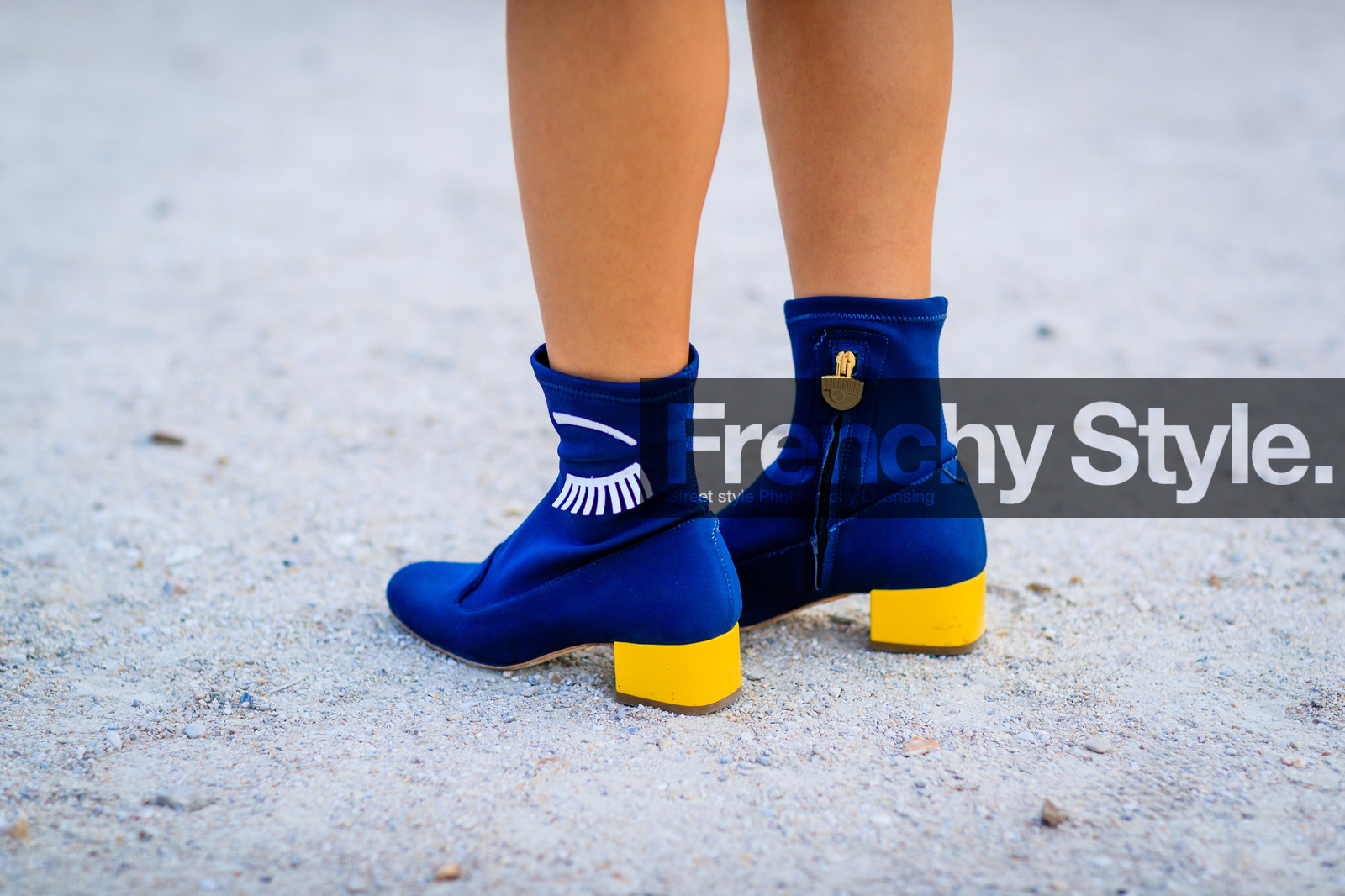 atmosphere details, blue boots, detail, drawings, fashion week, frenchystyle, FW, horizontal, jonathan paciullo, PARIS, PFW, SPRING SUMMER 2017, SS 17, street style, yellow, yuyu zhangzou, zip