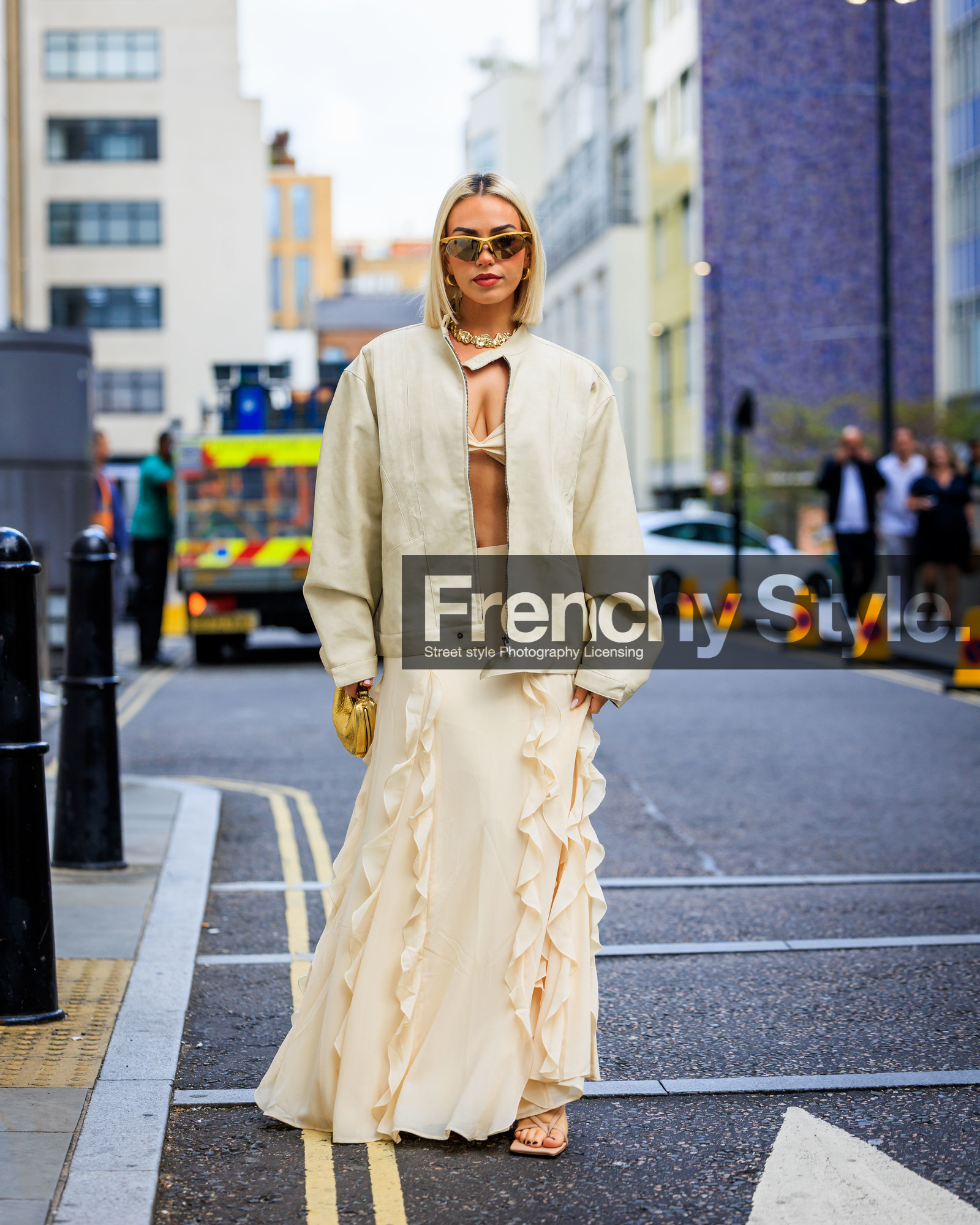 fashion week, frenchystyle, FW, jonathan paciullo, street style, LFW, LONDON, full length, SPRING SUMMER 2024, SS 24