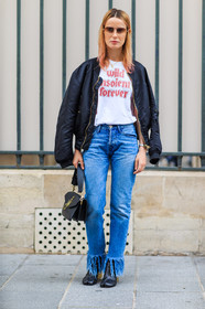 blue denim, denim pants, fashion week, frenchystyle, full length, FW, jeans, jonathan paciullo, MENSWEAR, PARIS, PFW, SPRING SUMMER 2017, SS 17, street style, trousers, vertical