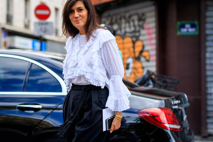 PFW, fashion week, frenchystyle, FW, jonathan paciullo, street style, PARIS, horizontal, atmosphere details, detail, AUTUMN WINTER 2018-2019, FALL WINTER 2018-2019, FW 18-19, Emmanuelle Alt