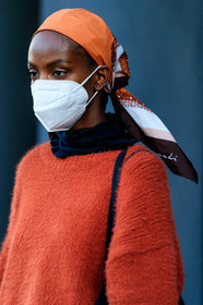 covid face mask, street style, jonathan paciullo, FW, frenchystyle, fashion week, MFW, MILAN, SPRING SUMMER 2021, SS 21, vertical, detail