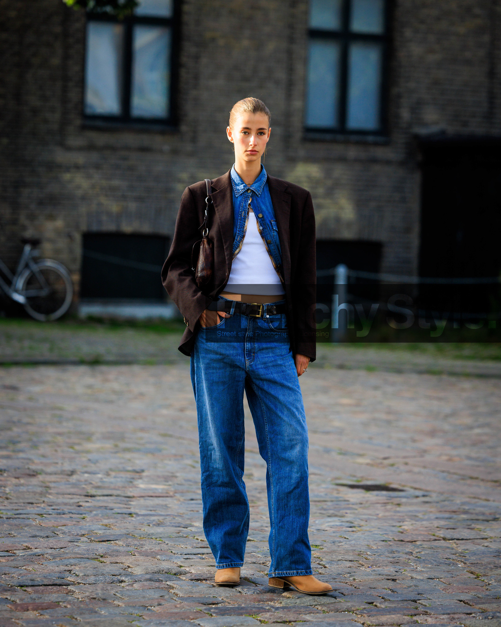 street style, jonathan paciullo, FW, frenchystyle, fashion week, COPENHAGEN, CPHFW, SPRING SUMMER 2024, SS 24, vertical, full length