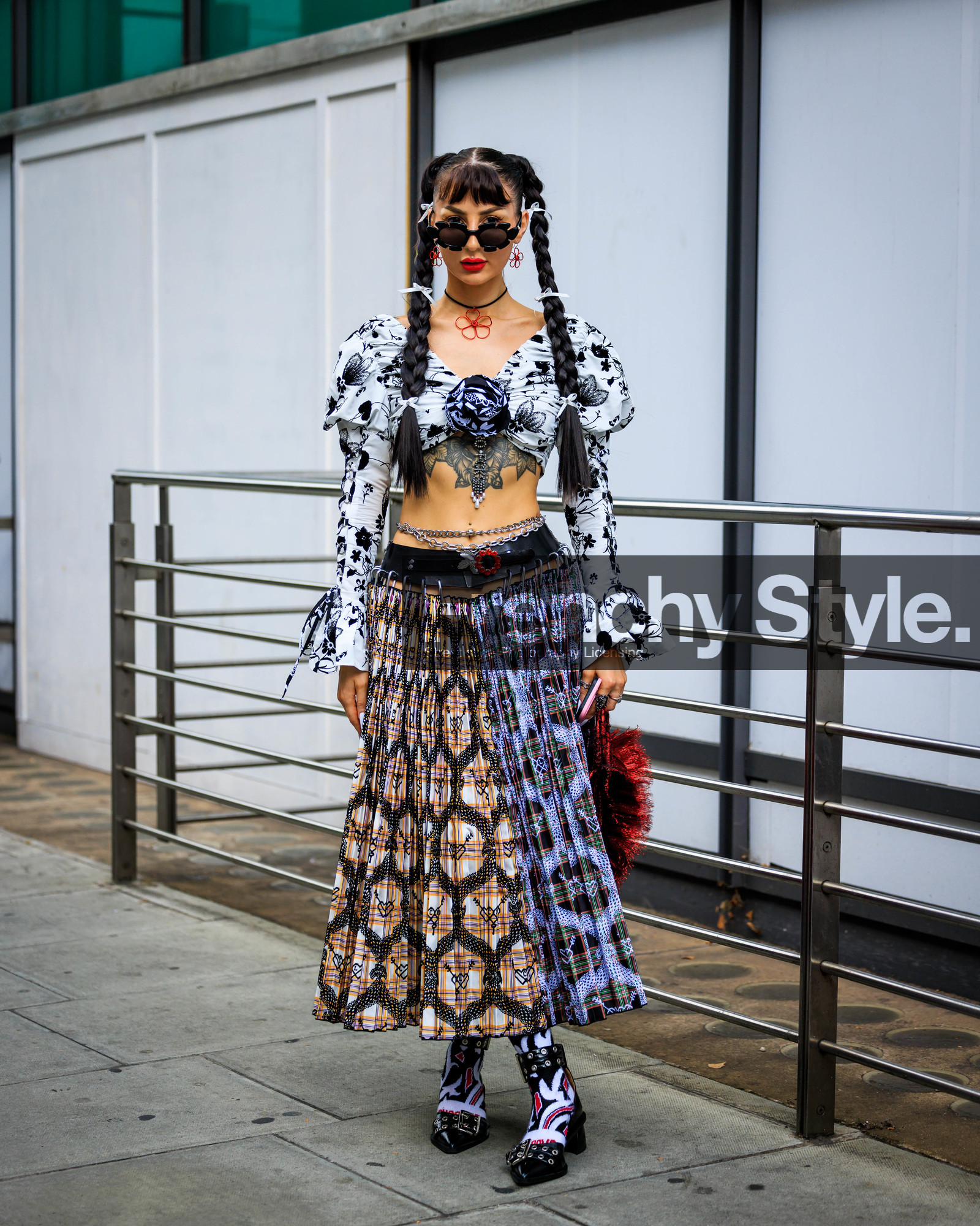 fashion week, frenchystyle, FW, jonathan paciullo, street style, LFW, LONDON, full length, SPRING SUMMER 2024, SS 24