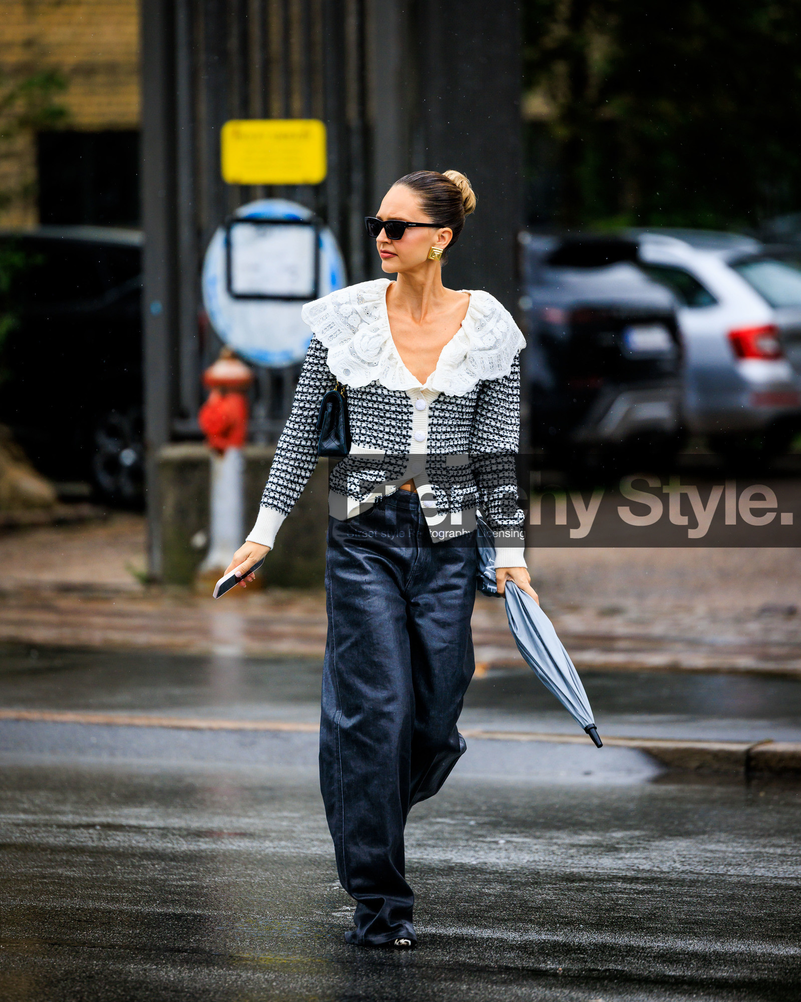 fashion week, frenchystyle, FW, jonathan paciullo, street style, COPENHAGEN, CPHFW, SPRING SUMMER 2024, SS 24, vertical, full length